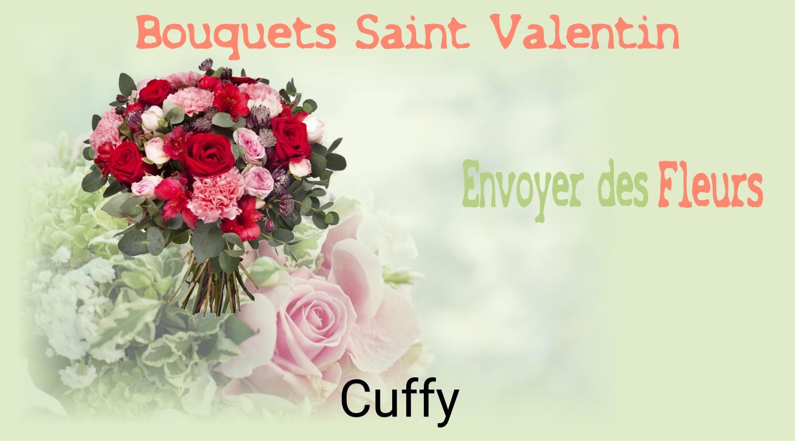 Roses de Saint-Valentin livrées à Cuffy
